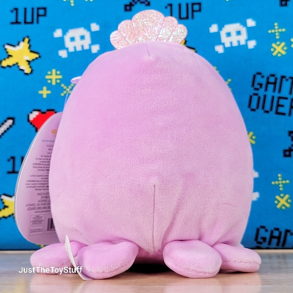 Squishmallow Violet the Octopus 5" UltraSoft Sealife Squad Toy Plush NWT - Picture 2 of 6